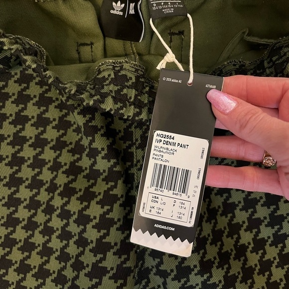 BNWT Adidas x Ivy Park Check Pants - Picture 3 of 13